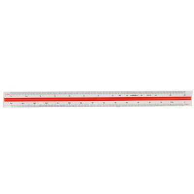 

Deli 8930 30cm triangular scale