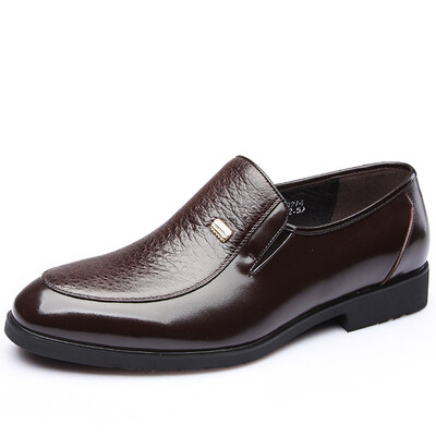 

Crocodile CROCODILE мужской костюм подходит для обуви Британская кожаная юная мужская обувь круглая головка прилива обувь WB5379274 коричневый 41