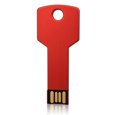 

Slim Mini USB Flash Drive 20 Metal Key U Disk 16GB 32GB 64GB Red
