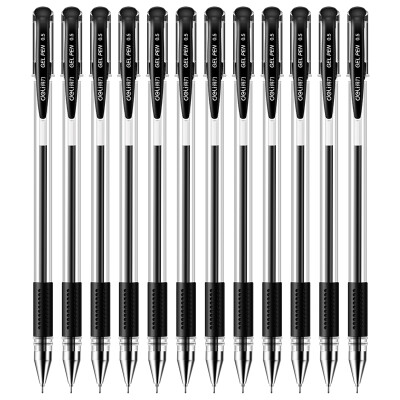 

Deli) 6601 boxed 0.5mm practical semi-syringe pencil black 12 pcs / box