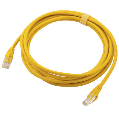 

Jinghua JH 0581 high-speed super six network cable original network cable with crystal head gigabit network cable home improvement computer router universal jumper 15 m yellow