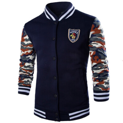 

Men Baseball Hoodie Coat