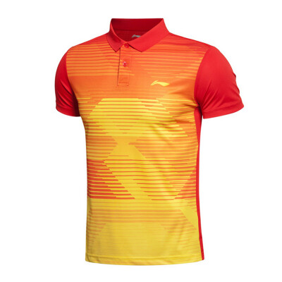 

Li Ning LI-NING AAYK297-3 мужской бадминтон униформа яркий неоновый XL