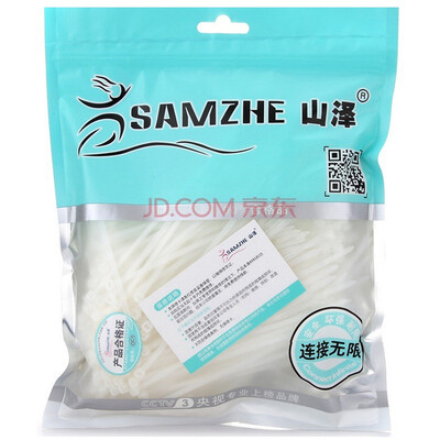 

Shanze (SAMZHE) 5 * 300мм ZD-05 профессиональный самоблокирующийся нейлоновый кабель с более жесткой лентой для жгута проводов многофункциональных ремней Жажи прозрачный кабель каждый около 200