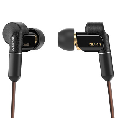 

Sony SONY xBA-N3AP Hi-Res hybrid drive stereo headset support iPhone black