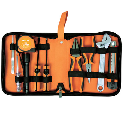 

Ai Lai 14071 household kit package electrician woodworking maintenance hardware hand tools set 10 sets