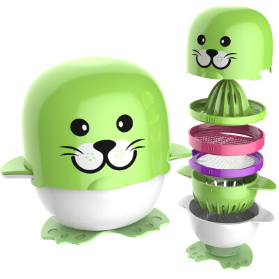 

Bayesian (BERZ) Grinding Bowl Cuisine Spoon Set Baby Diet Bowl Bowl Bowl Bowl Food Green