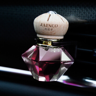 

Jainco car perfume car car ornaments ornaments air outlet dual-use cologne royal family life crystal yellow