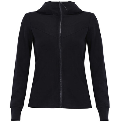 

ANTA Women's Clothing 16648703-3 Knitted Sports Tops Women's Hooded Sports Jacket SV152007A (ER10-XY) Purple Gray L