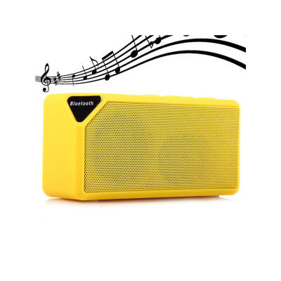 

X3 Wireless Mini Bluetooth TF USB FM Speaker Portable Jambox Style Speaker Music Sound Box Subwoofer Loudspeakers for Cellphone