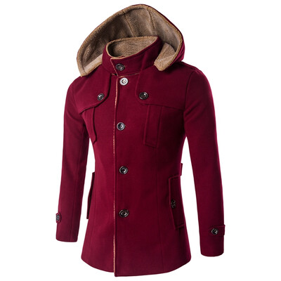 

Winter Men Casual Hoodie Coats