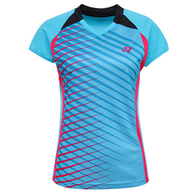 

YONEX YONEX Badminton Sportswear Slim Short Sleeve yy Contest Couples Female Model 210226BCR-489 Navy Blue  / O