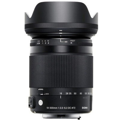 

SIGMA) 18-300mm f3.5-6.3 DC MACRO OS HSM | Contemporary half-frame standard large zoom lens (Nikon bayonet lens