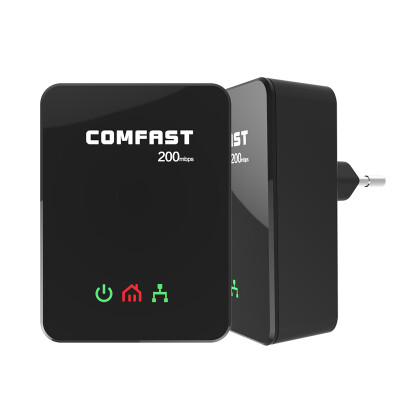 

COMFAST CF-WP200M power cat suit 200M power line adapter a pair of IPTV power card without wiring