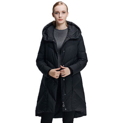 

Pierre cardin 23C3665 female fashion urban leisure long down jacket black  175