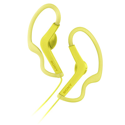 

Sony SONY MDR-AS210AP stereo phone headset yellow