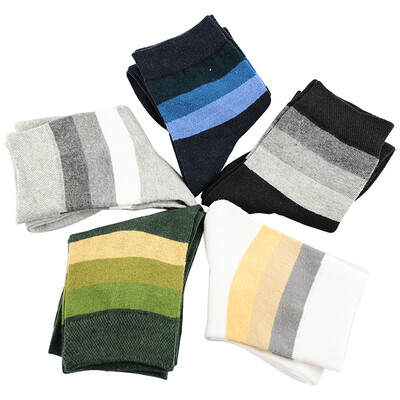 

Jingdong supermarket] Baona Si (BONAS) B0215 gentleman leisure men socks spring and autumn in the tube cotton socks 5 pairs of mixed color