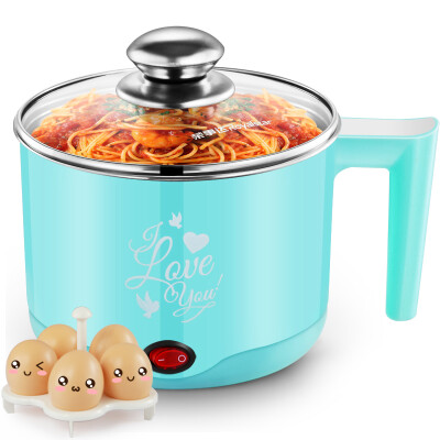 

Rongstar (Royalstar) electric cooker multi-function electric pot student dormitory cooking pot electric hot pot electric cup 1.5L mini electric pot DZG15D