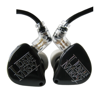 

UM Unique Melody Martian Black Gold 3-Division 22 Ring Iron In-Ear Earbuds
