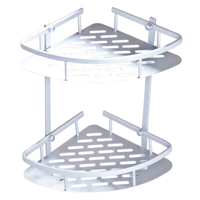 

[Супермаркет] Джингдонг Бейл (ballee) TL602 двойной треугольник корзины стеллажи пространство алюминиевых аксессуаров для ванной