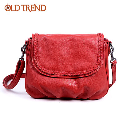 

2017 Genuine Leather Women's Handbags Fashion Womens Messenger Bag Shoulder Bag Ladies Crossbody Bags High Quality