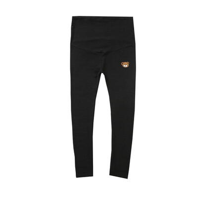 

Pui Mummy Maternity Leggings Touching Leggings B7051 Dark Gray XXL