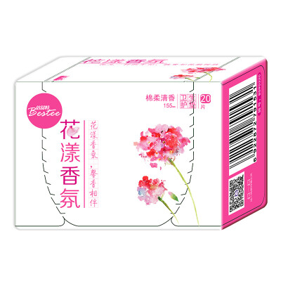 

Double Schutt Botanical fragrance formula pad cotton soft thin fragrance 155mm 20 * 1 package