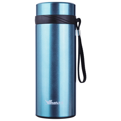 

Huaya WAYA stainless steel insulation Cup large capacity with filter portable cup HX-850-5S business car leisure cup blue 850ml