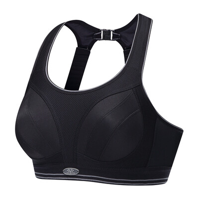 

Yvette YVETTE sports underwear function underwear high-strength shock-proof no steel ring sports fitness vest bra-SU6081 black 80E