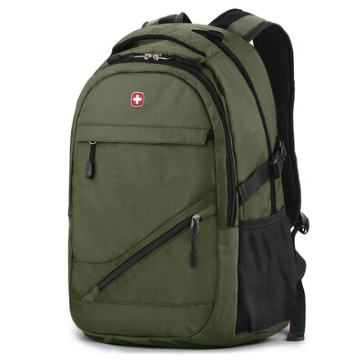

SWISSGEAR Сумка для плеча 15,6 "Дышащаяся водонепроницаемая сумка для мужчин и женщин Рюкзак для отдыха SA-9037 Army Green