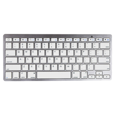 

Kyrgyzstan election GESOBYTE BK78 ultra-thin Bluetooth keyboard silver white