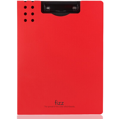 

Wide GuangBo high-quality A4 vertical thickening of the folder board color folder Fei Zi red A6381