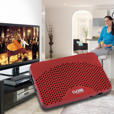 

Профессиональный DVB-S2 американский спутник FTA ресивер Высокоэффективная TV Box Top ЕС Plug