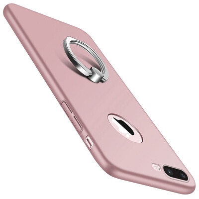 

BIAZE Apple Plus 7 Plus 8 Plus Case iPhone7 Plus 8 Plus Case All-in-One Anti-Wrestle Scrub Bracket Case Control JK102-Rose Gold