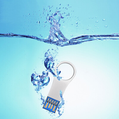 

Waterproof Metal USB 30 Flash Drive Memory Stick 16GB 32GB 64GB Silver