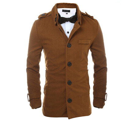 

Winter Men Casual Double Collar Coat