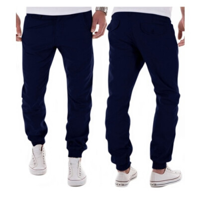 

Mens Cotton trousers Sport Casual Harem Pants