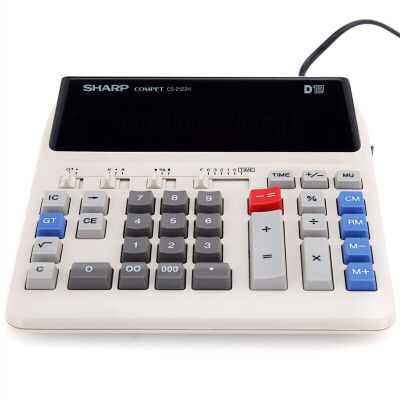 

SHARP CS-2122H Bank Calculator