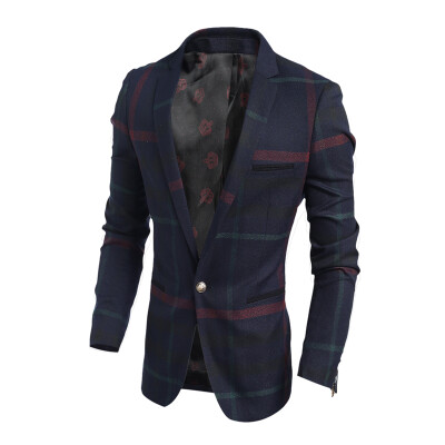 

Men Casual Cotton Suit Jacket