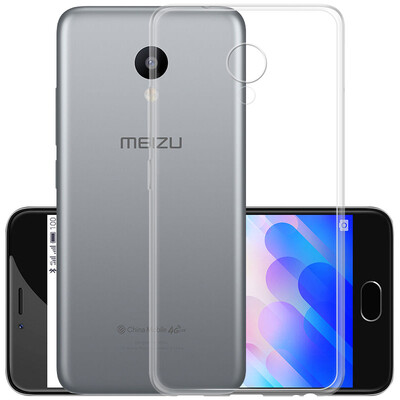 

2 shell 1 film - economic equipment Mei Yi Meizu charm blue 5 mobile phone shell TPU soft shell protective cover for the charm of blue 5
