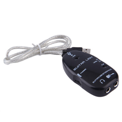 

Электрогитара к Интерфейс USB Audio Link Cable Adapter Music Recording