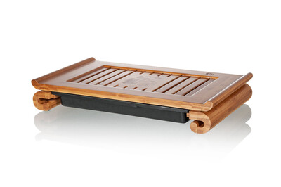 

Scholar Bamboo Gongfu Tea Table Serving Tray 3822cm