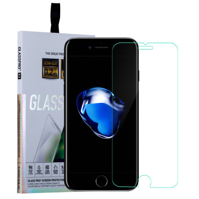 

MOMAX iPhone7 / 8 plus phone tempered film Apple 7 / 8plus explosion-proof nano-glass film Non-full-screen mobile phone film 0.2mm arc