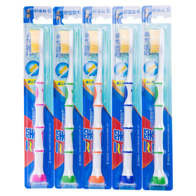three laughs rich bamboo toothbrush 5 loaded