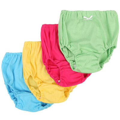 

Xin Song four pieces of cotton girls triangle soft and comfortable underwear candy baby 1311442 150