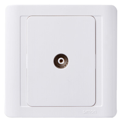 

Simon Electric (simon) N55113 a serial TV socket 55 series 86-type switch socket (elegant white