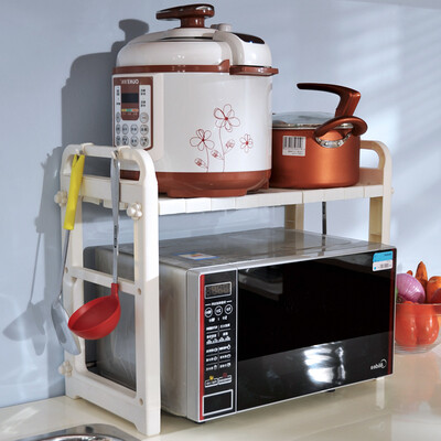 

Bao Youni microwave oven shelf kitchen storage rack seasoning box storage rack oven shelf kitchen utensils DQ1304