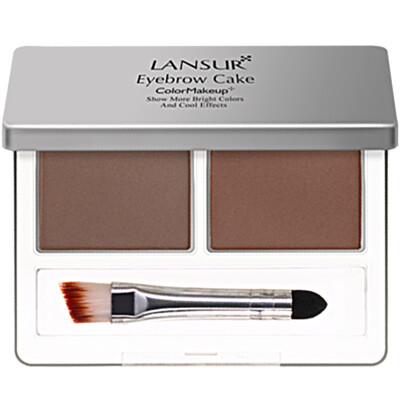 

Lansing silver dazzling soft eyebrow powder 03 deep khaki color 4g (eyebrow pencil eyebrow double-headed waterproof sweat lasting no blooming beginners word eyebrow)