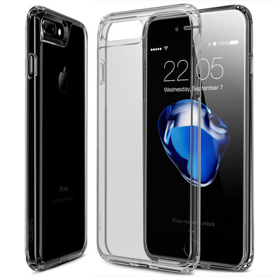 

ESR Apple 7 & 8 Plus Phone Case iPhone7 plus & 8 Plus Mobile Phone Case 55 &quotMobile Phone Case Transparent Silicone Strong Protective Soft Shell Primary Color Original Black
