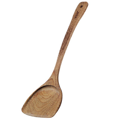 

D&39Alefun No Lacquered Chicken Wings Wooden Shovels Solid Wood Pots Shovels Long Shank Spoon Shovels Shovels MC04 New&Old Packaging Random Release